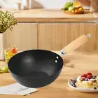 Wok Pan 20cm Egg Baking Pan Pot Chinese Wok Induction Cooker General Gas