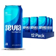 Zero Sugar, Cola Soda, 16 Fl Oz Cans (Pack of 12)