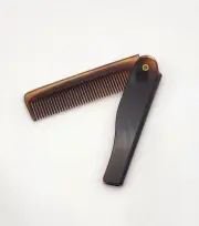1pc Portable Folding Beard, Mustache & Any Hair Pocket Size Grooming Comb