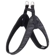 Rogz Fast-Fit Reflective Dog Safety Harness Black Large