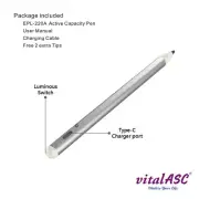 Stylus Pen for Samsung Galaxy Tab A9/A8/A7 Tablet Pens for iOS/Android/Windows