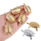 Gold Feng Shui Golden Money Turtle Lucky Fortune Wealth Home Office Decor`-s