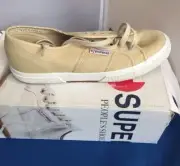 NEW Superga 2750 Cotu Classic Canvas Sabria Sneakers Size 7.5M/9W