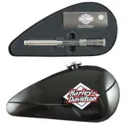 Waterman Harley Davidson Horizon Chrome Fountain Pen Med Pt New In Gas Tank Box