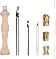 Adjustable Punch Needle, Adjustable Punch Needle Tool, Multifunctional Needle Pen, Sewing Embroidery Kit, Portable Craft Tool, Professional Beginner Friendliness for Projects, Crafts, Stick