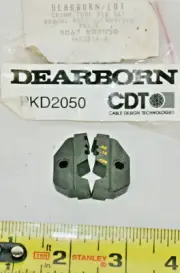 Cable Crimp Die Set Terminal Splice Interchangeable Dearborn PKD2050 Crimper