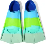 Kids Swim Fins,Short Fins Swimming Flippers for Lap Swimming and Training for Ch