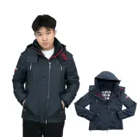 在飛比找momo購物網優惠-【Superdry】情侶外套 極度乾燥 鋪棉 防風衣 外套 