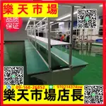 車間防靜電流水線小型傳送帶輸送機鋁型材自動化生產線滾筒工作臺