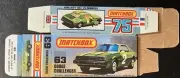 Matchbox Superfast #63 Dodge Challenger ‘77-‘82 Type L Repro Box