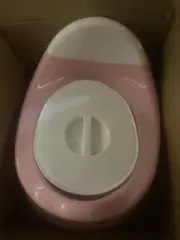 Childlike Behavior Potty Training Toilet Portable Travel Potty -pink & White