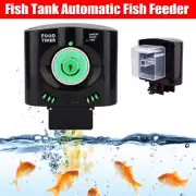 Automatic Fish Feeder for Aquariums - Programmable Feeding Timer for Fish Tank