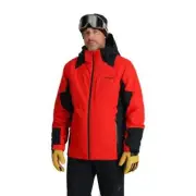 Spyder Contact Ski Jacket - Men's - X-Large / Volcano
