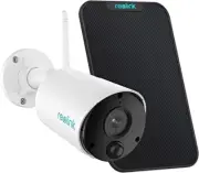 Reolink Wireless Security Camera Outdoor Rechargeable Solar Battery Powered, Wir