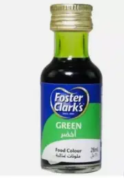 1 bottle Foster Clark's Green Food Color HALAL ( 28 ml )