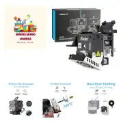 Official Extruder Pro Kit，Support 300° High Temperature Printing，All Metal Di...