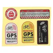 Bike Anti-theft Gps Sticker Track Alert Security Alarm Decal F
