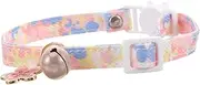 BESPORTBLE Cute Adjustable Pet Collar with Bell Flower Pendant Design for Cats and Kittens for Daily Wear and Special Occasions Safe and Comfortable Material