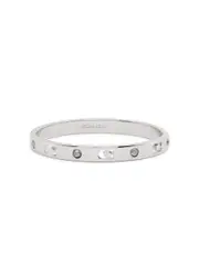 Coach Logo-embellished Bracelet - Silver - One Size One Size