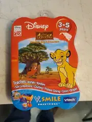 Disney The Lion King “Simba’s Big Adventure” Vtech V•Smile Game Cartridge