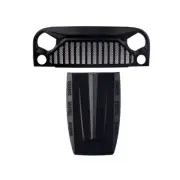 1/10 RC Car Black Hood& Front Air Inlet Grille Cover Parts For Jeep Wrangler S