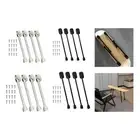 4 Pieces Table Legs Stable Heavy Duty Multipurpose Portable for Bench Computer