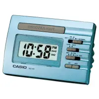 在飛比找momo購物網優惠-【CASIO 卡西歐】數位電子鬧鐘(藍-DQ-541D-2R