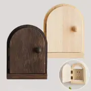 Socket Cover Creative Wood Switch Panel Protection Dustproof Room Decorative