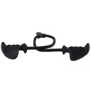 Ergonomic Triceps Rope Pull Down with -Slippery Natural Rubber Grip for3978