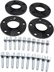 Vsenkes 4 Pieces 5x120mm Wheel Spacers Thread Pitch M12x1.5 Centre Bore 72.6mm for 3 Series E92 Accessories Car Replacement