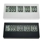 Countdown Clock Timers LCD Digital Countdown Digital Timers Plastic Material