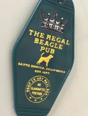 THREES COMPANY inspired Regal Beagle pub keytag