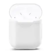 For AirPods 2nd Gen Case, Silicone Protective Cover, White