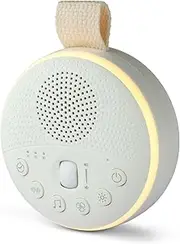 Portable White Noise Machine Baby with Night Light, 21 Soothing Sounds, and Rechargeable - Sleep Aid and Deep Relaxation for Infant, Toddler, and Adult - by Zoe Sage