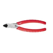 8 In. Diagonal Cutting Pliers | Milwaukee Grip Tool Cut Edge Carbide Electric