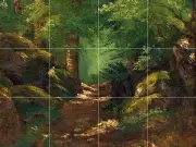 THE MEADOW Tile Mural Kitchen Bathroom Wall Backsplash Ceramic 17x12.75