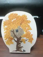 CATS MEOW TREEHOUSE (Signed 1996, Retired) NEW