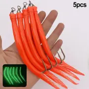 Fishhook Fishing Hook 14cm/16.5cm Barbed Octopus Hook Emulation Feather