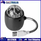AU LED Stage Light USB Colorful Rotating Magic Ball Lamp KTV Party Disco Project