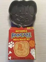Dog Shaped Mini Skillet & Buttermilk Pancakes Mix