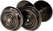 Generic Set of 2 Metal DC Wheels for HO Scale Train Models, Accessory for 1:87