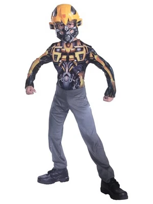 Disguise Transformers Boys Bumblebee Costume & Mask Medium (7-8)