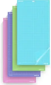 12X24 Inch Cutting Mat for Cricut Maker Explore One/Air 2/Air, (Varietygrip, 4 P