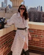 [Belle & Bloom] Seven Wonders Maxi Shirt Dress - Cupid