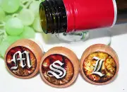 Monogram Wine Stoppers Personalized Wine Stopper Wine Stopper Party Favors