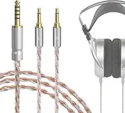 Geekria Apollo 4.4mm Balanced Male to Dual 2.5mm Male Headphone Upgrade Cable Compatible with HIFIMAN HE400S, HE-400i, HE560, HE350, HE1000 V2, 4-Core 6NOCC Copper Wire (4.9FT / 1.5M)