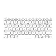 Logitech Keys-To-Go 2 Wireless Keyboard - Pale Grey [920-012962]