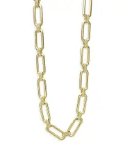 Lagos 18K Yellow Gold Link Necklace, 18