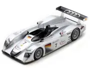 1/18 SCALE SPARK AUDI R8 #7 "TEAM JOEST" 3RD PLACE "24Hr LEMANS w/DISPLAY CASE