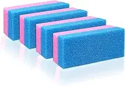 Pumice Bar 4 Pcs Set | Dual Sided Extra Coarse | Exfoliating Foot File | Heel & Feet Scrubber Pumice Sponge | Foot Pad Buffer Callus Remover | Synthetic Pumice Stone for Dry Skin Pedicure |By Anapoliz